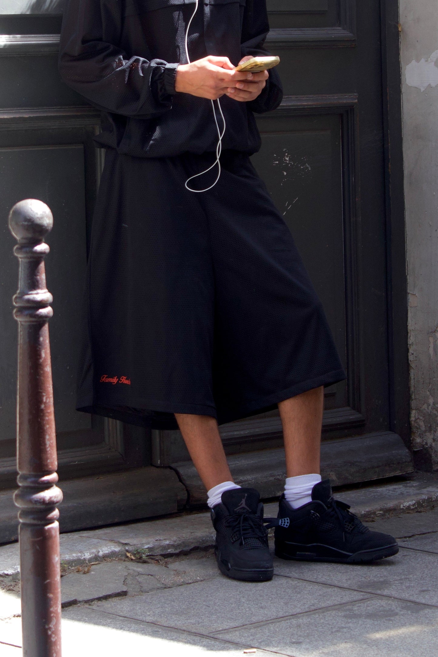 Short Samouraï mesh
