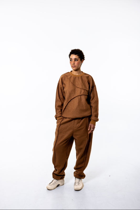 (A) "Le cicatrice” oversize pant