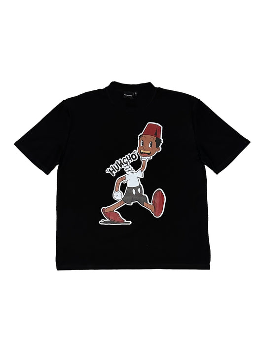 T- shirt boxie logo couture exterieure