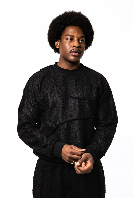 (B) "Le cicatrice" crewneck