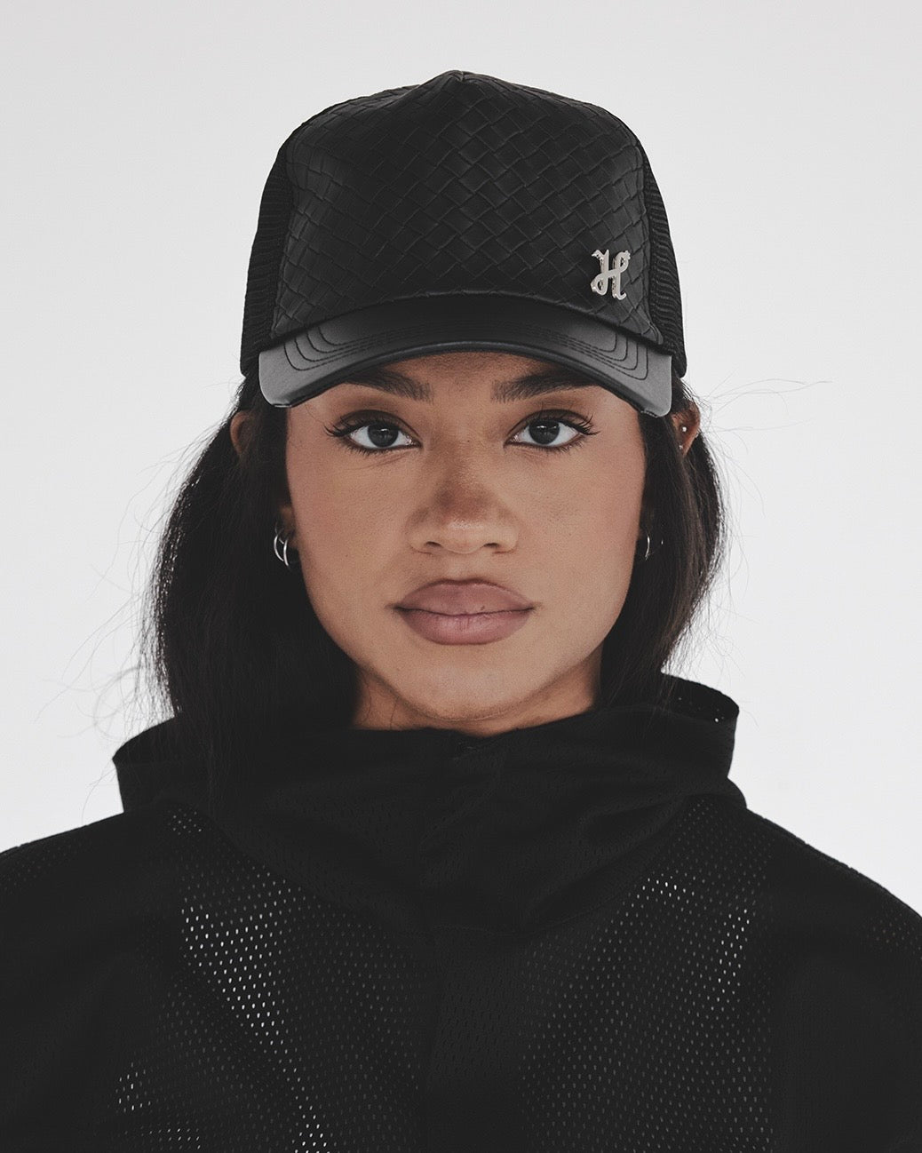 Casquette en cuir "tagia"