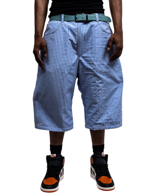SS25 - short vichy reversible en denim