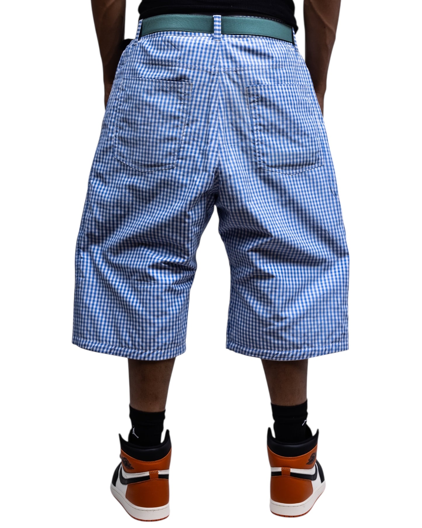 SS25 - short vichy reversible en denim
